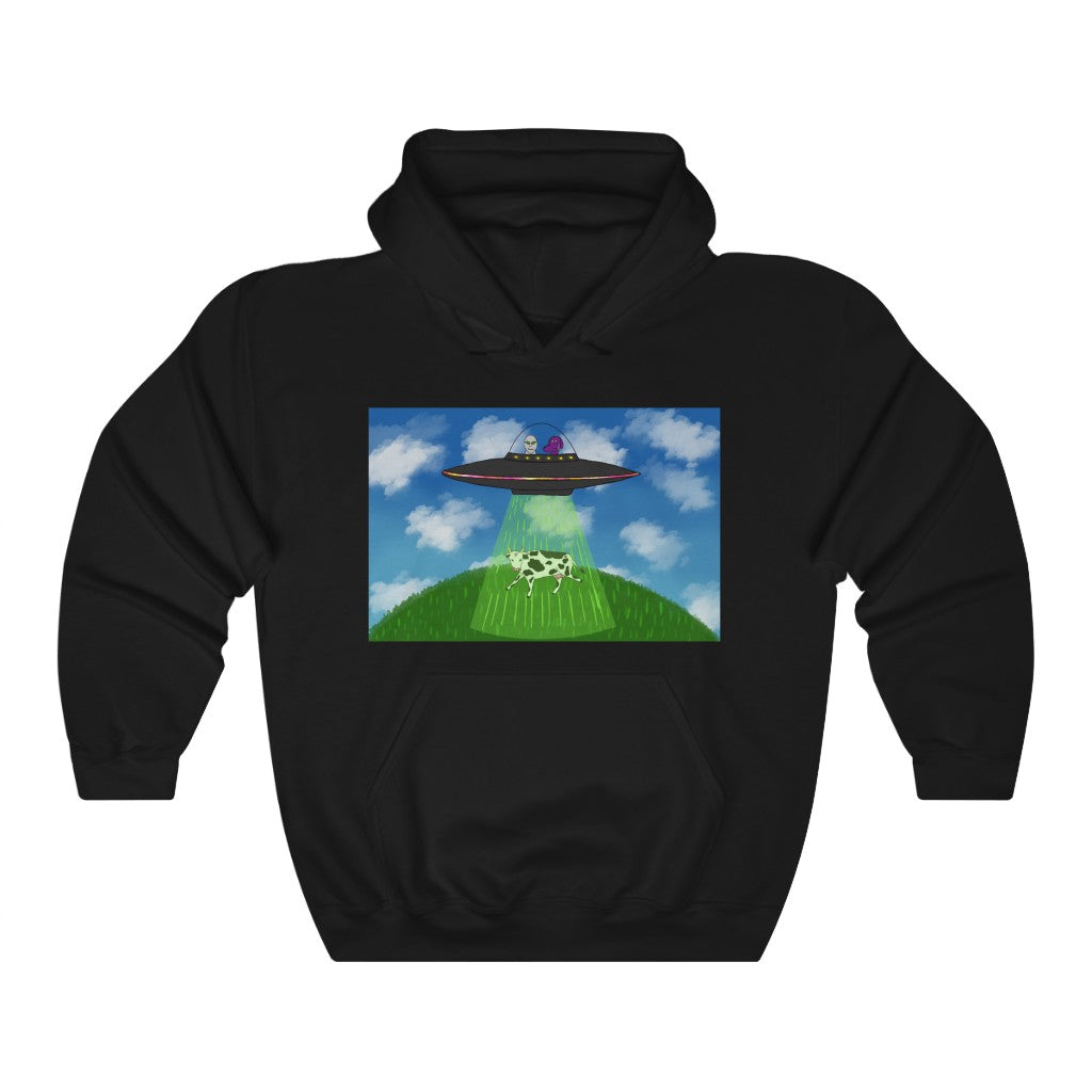 Cownapping Morning Hoodie