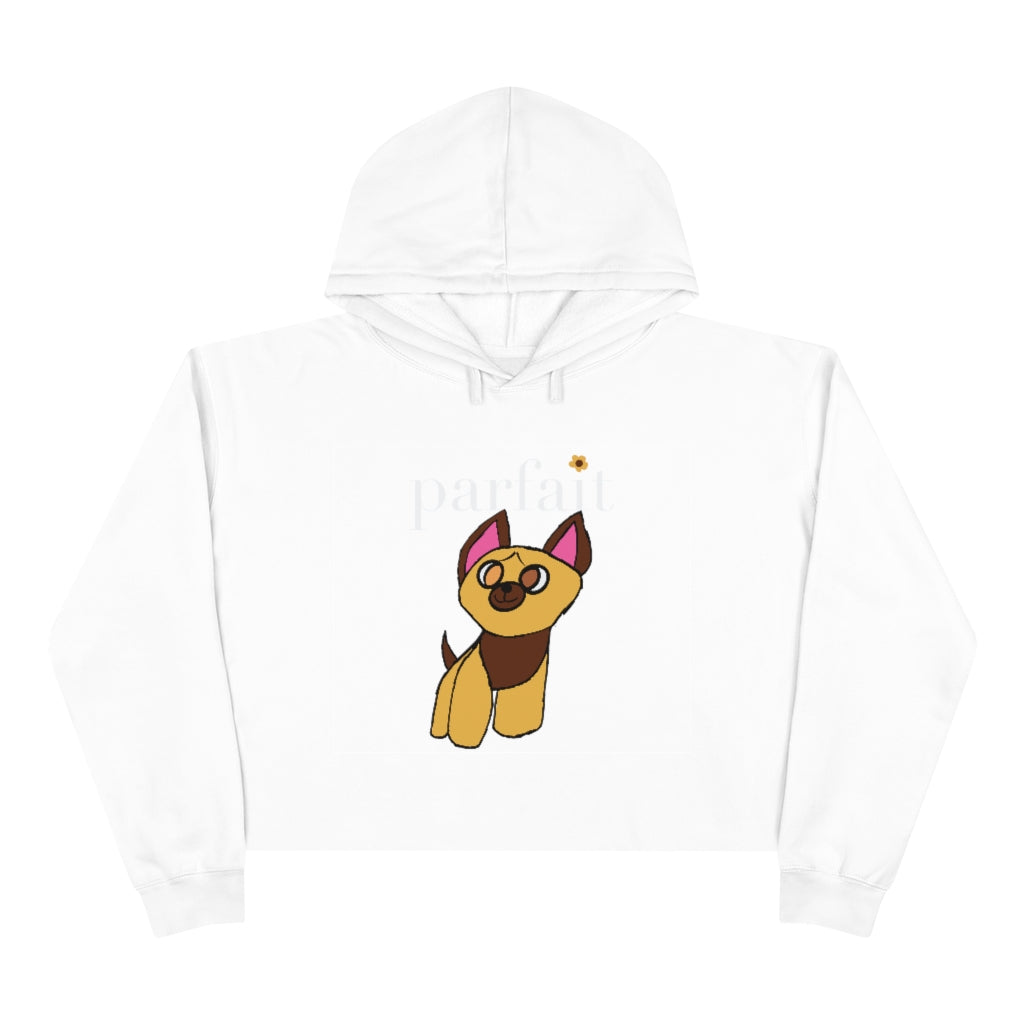 Parfait Dog Crop-Hoodie