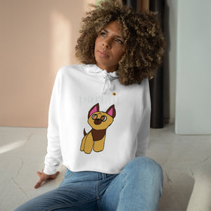 Parfait Dog Crop-Hoodie