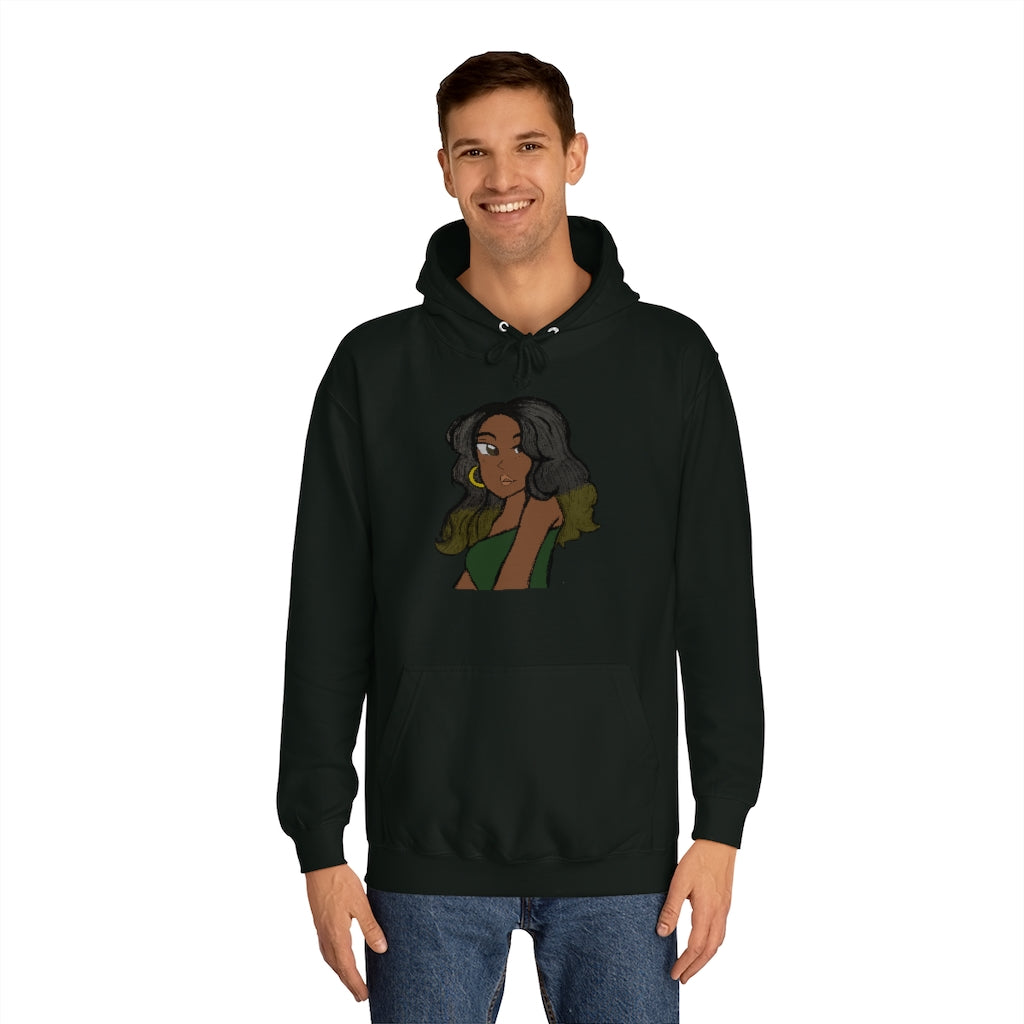 Green Girl Hoodie