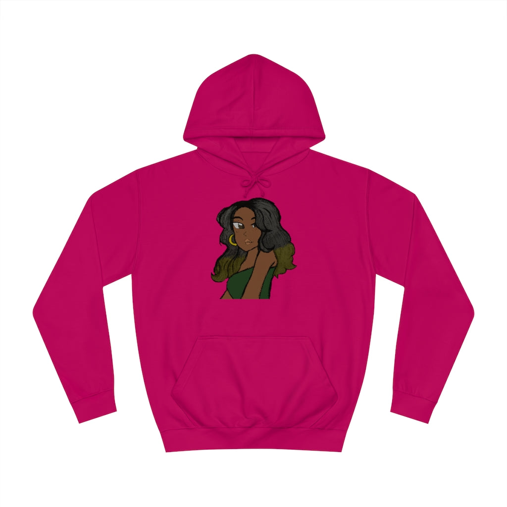 Green Girl Hoodie