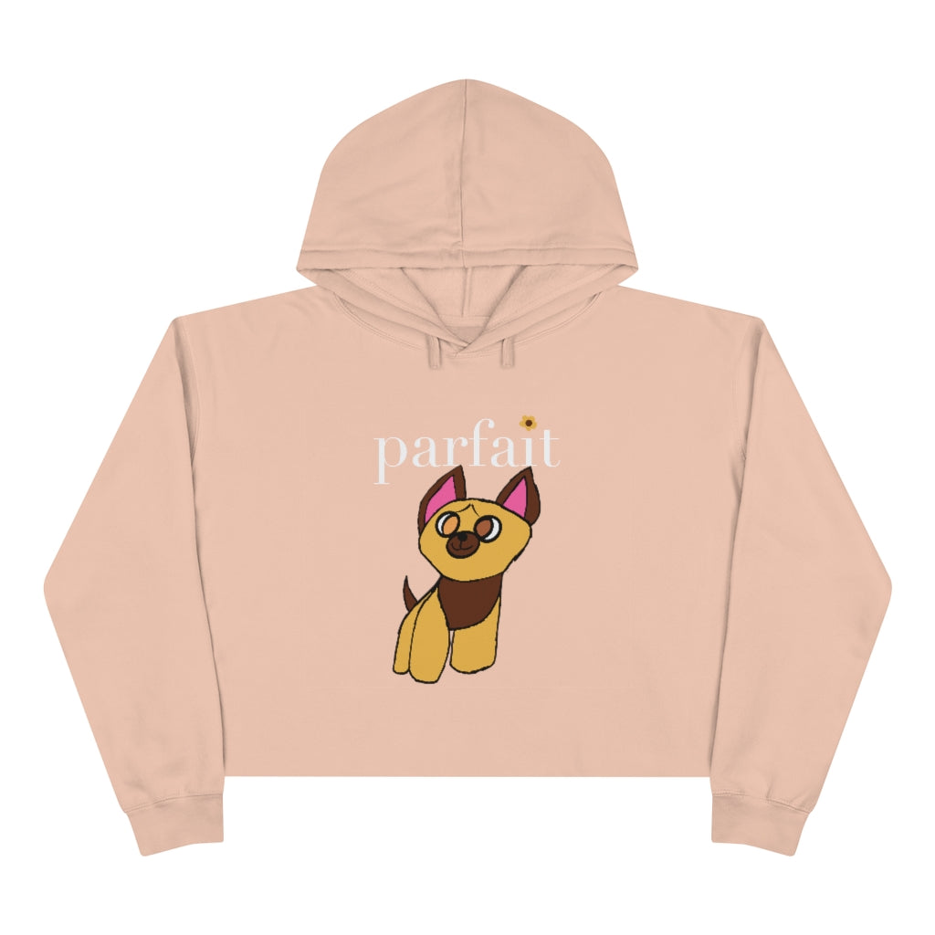 Parfait Dog Crop-Hoodie