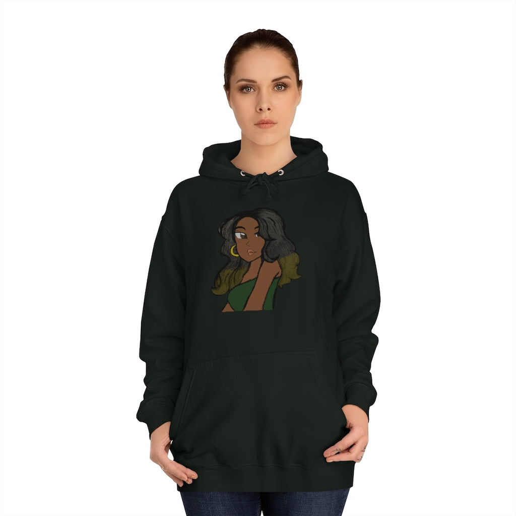 Green Girl Hoodie