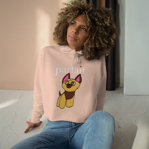 Parfait Dog Crop-Hoodie