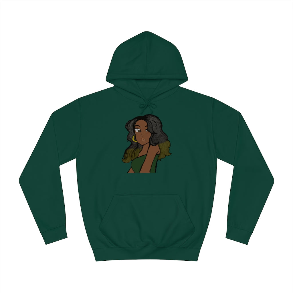 Green Girl Hoodie