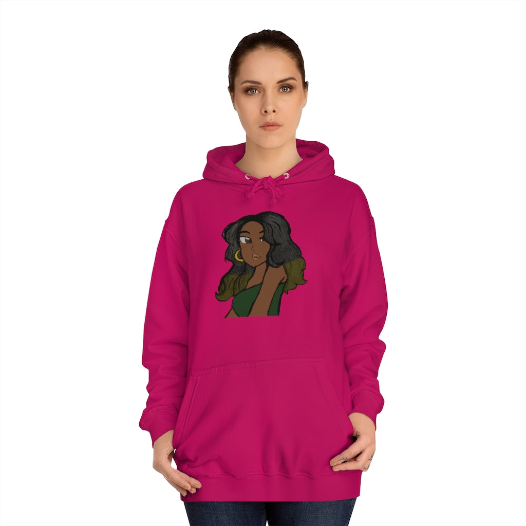 Green Girl Hoodie