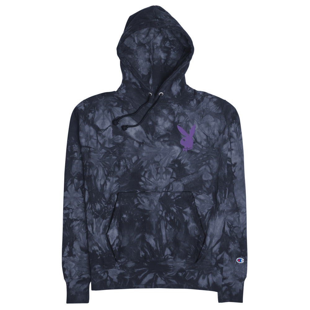 Mutt's Playboy Embroidered Tie-Dye Hoodie