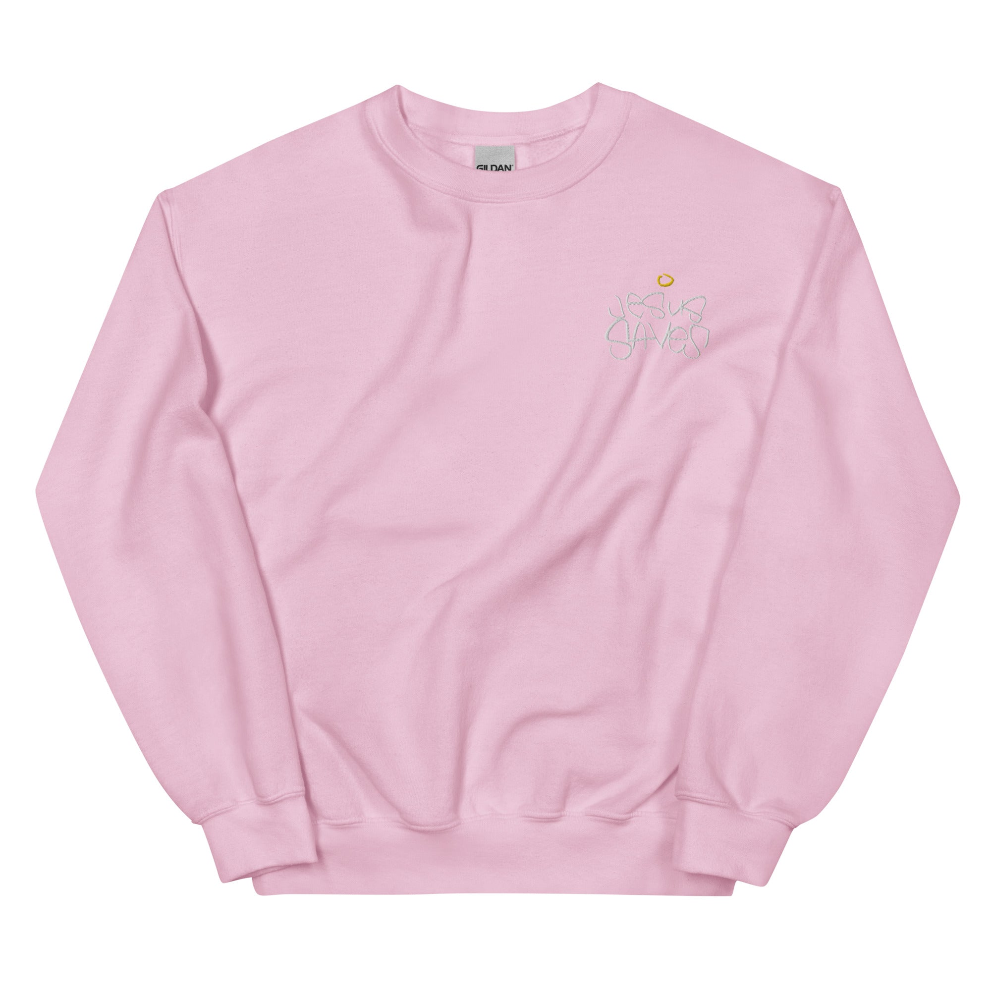 Jesus Saves Embroidered Sweatshirt